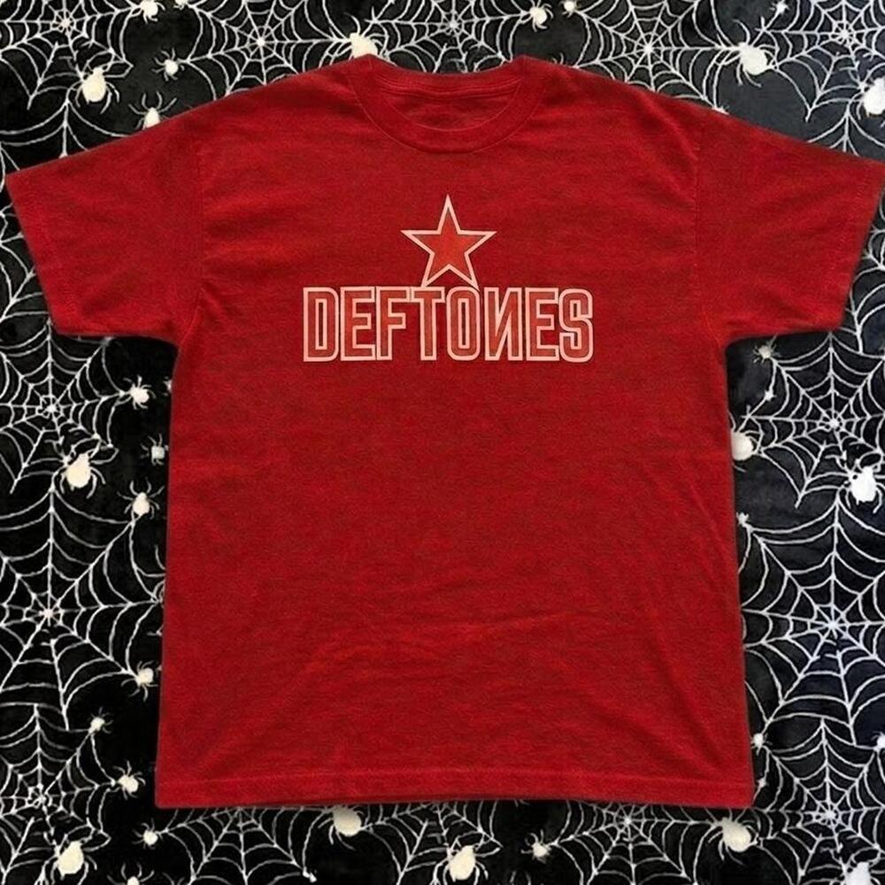 Red Deftones Band Tee